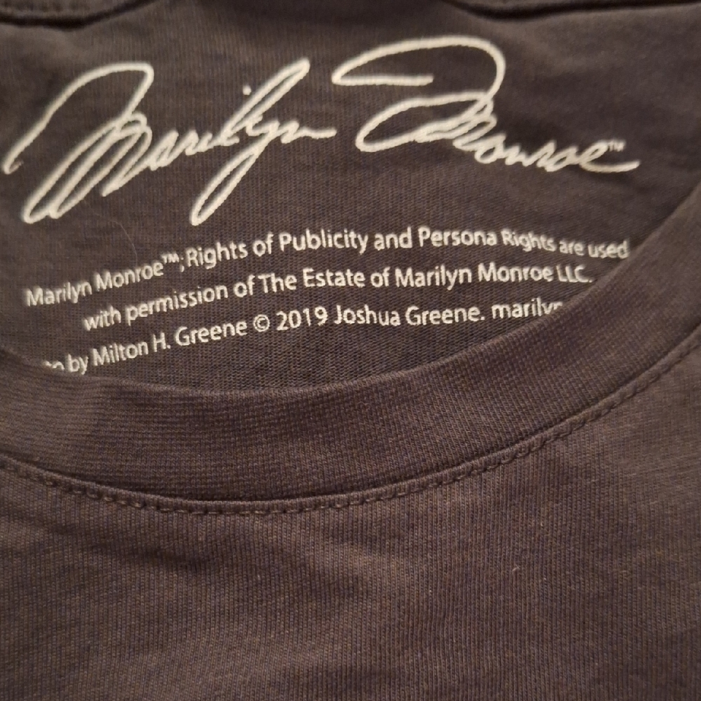 H&M Gray Marilyn Monroe Graphic Tee Size XS-TP - Picture 3 of 5